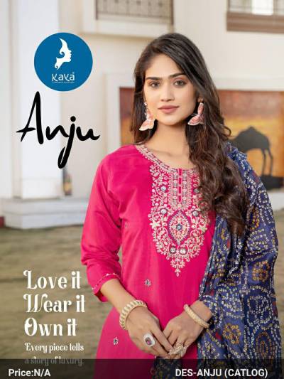 ANJU BY KAYA KURTI DESIGNER SILK SALWAR SUIT WHOLESALER IN INDIA